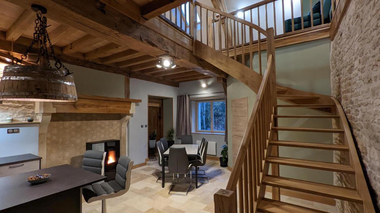 La Ferme Du Chateau Beire-le-Chatel Bagian luar foto