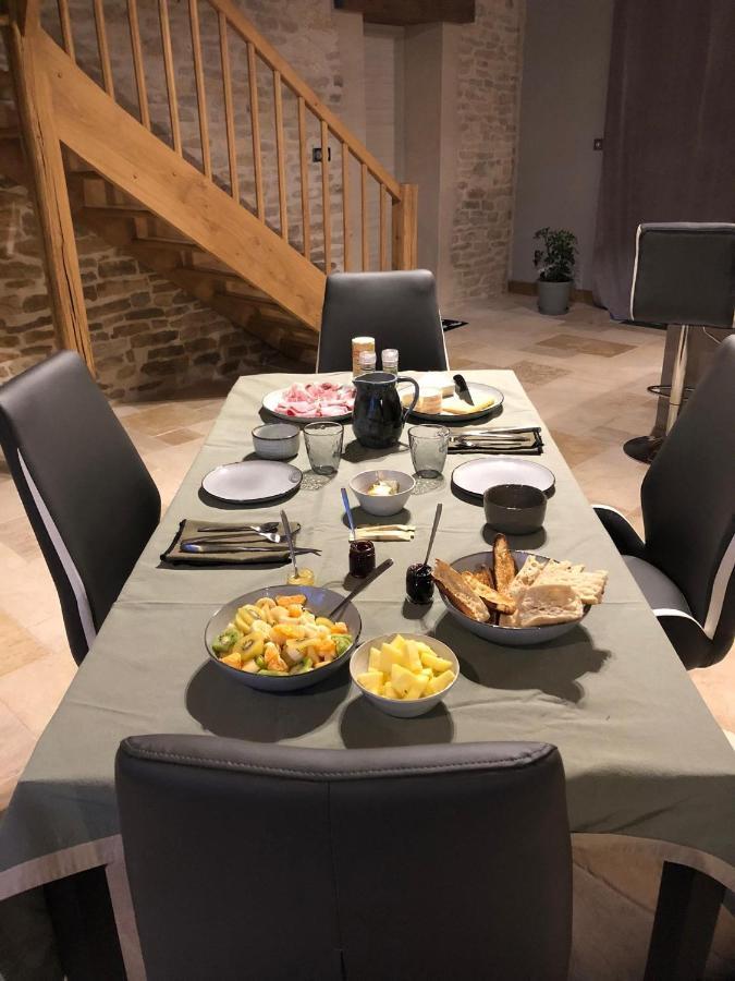 La Ferme Du Chateau Beire-le-Chatel Bagian luar foto