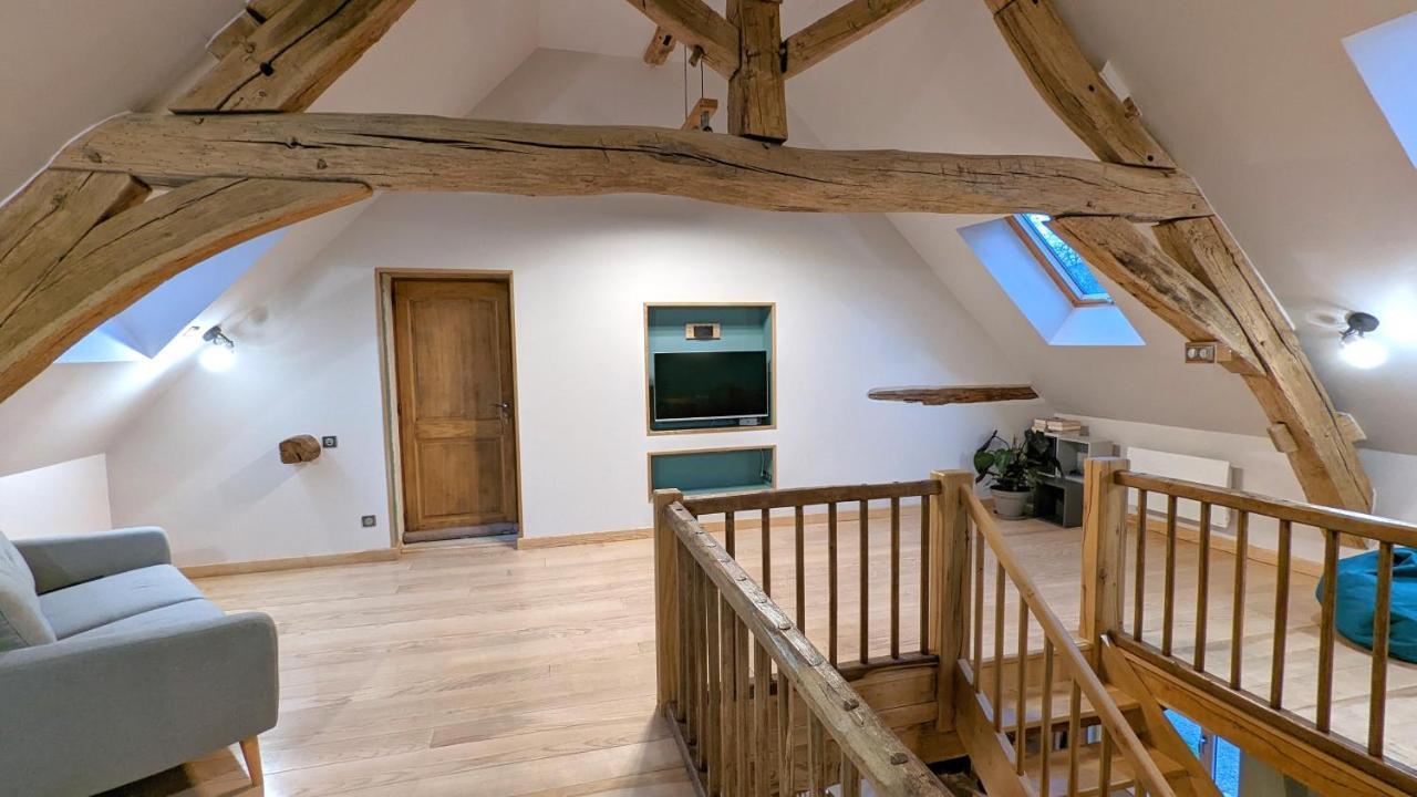 La Ferme Du Chateau Beire-le-Chatel Bagian luar foto