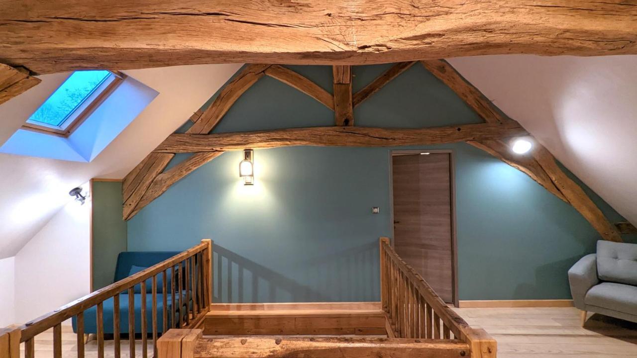 La Ferme Du Chateau Beire-le-Chatel Bagian luar foto