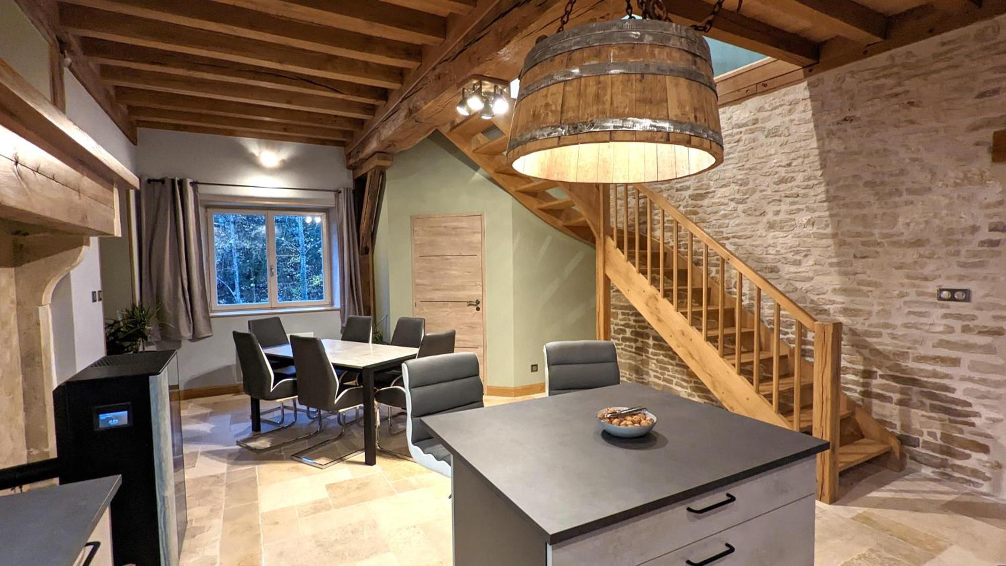 La Ferme Du Chateau Beire-le-Chatel Bagian luar foto
